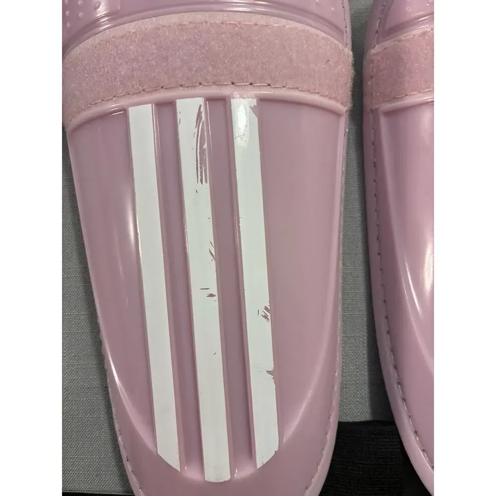 Adidas Adi Club Soccer Shin Guards Girls L 1 New 1 Used Pinks